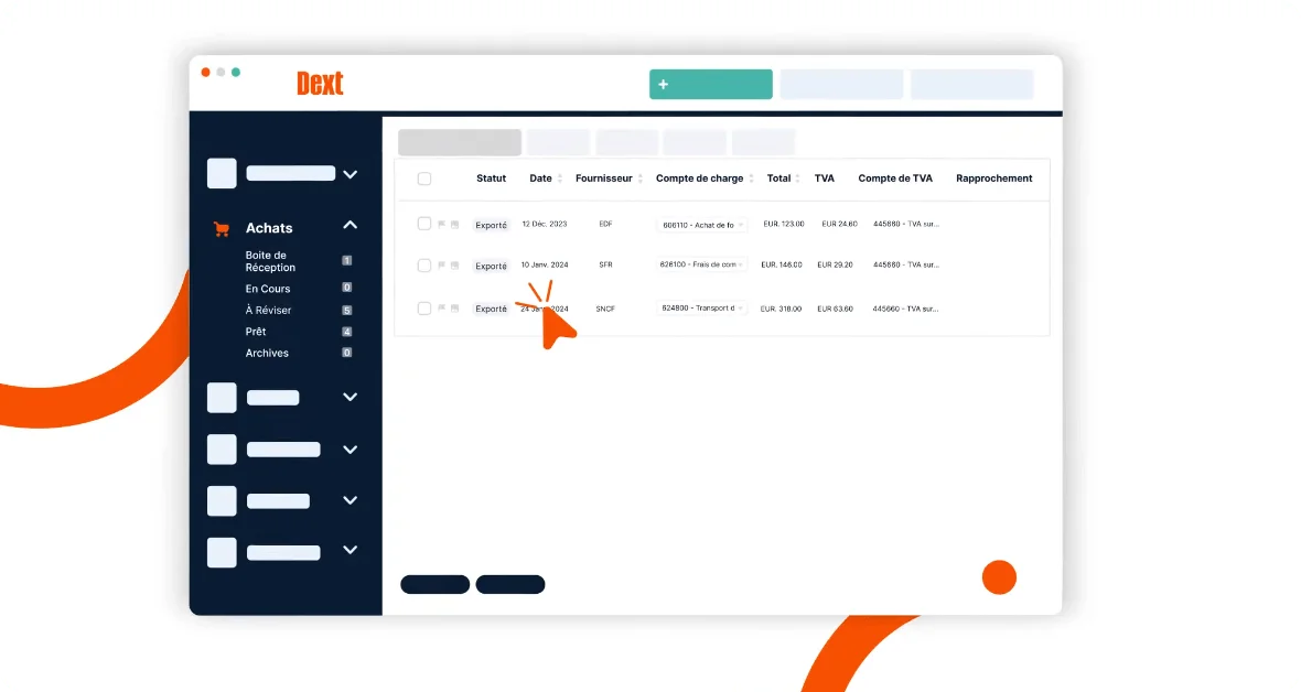 Logiciel comptable simple pour la collecte, la saisie et l'affectation automatique des écritures comptables