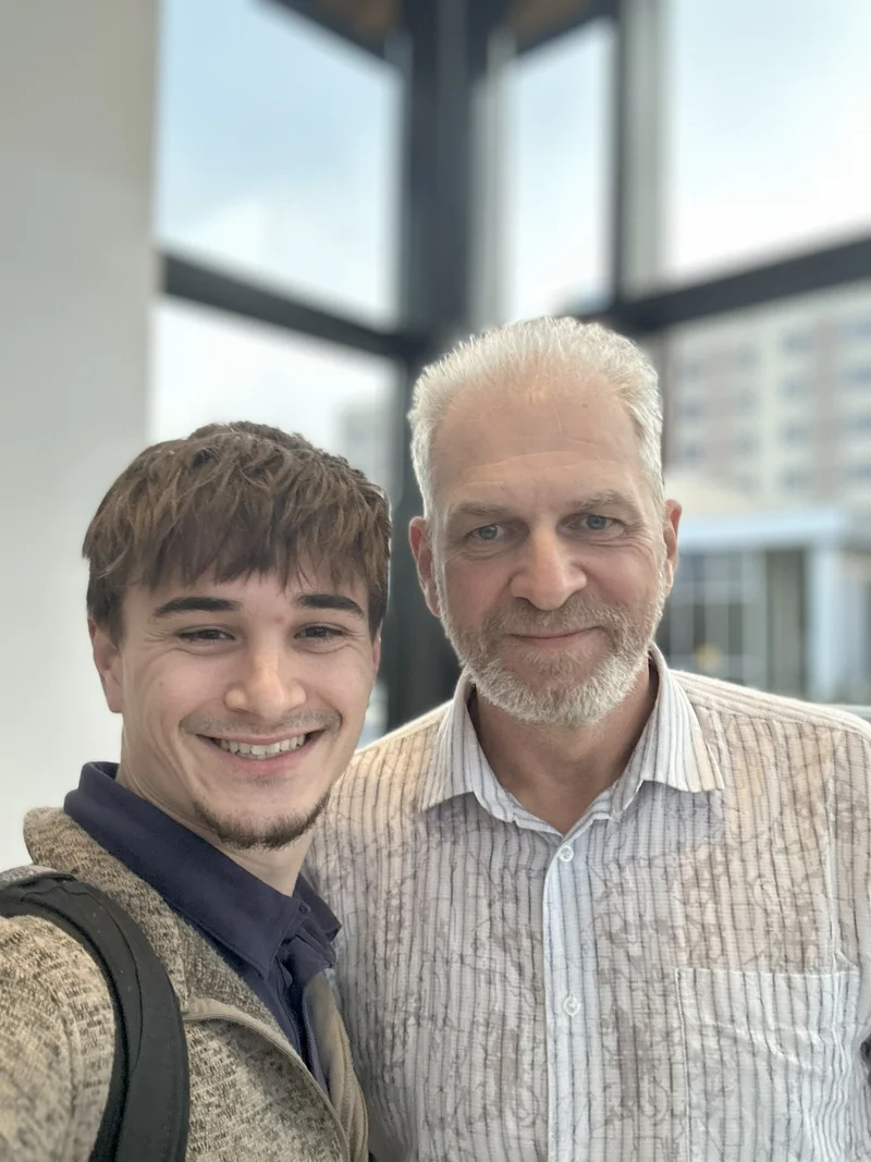Jacob and his dad