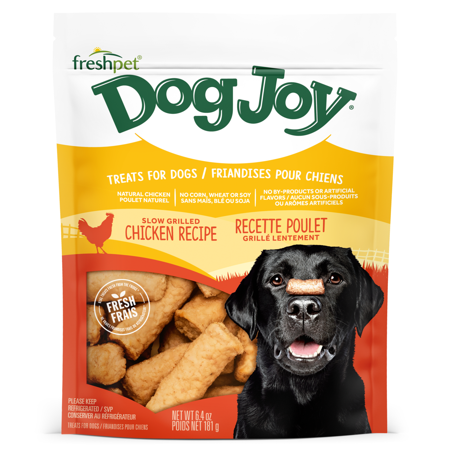 Front package image of Dog Joy® Chicken Treats