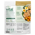 Back package image of digestive health: chicken recipe with egg & pumpkin
