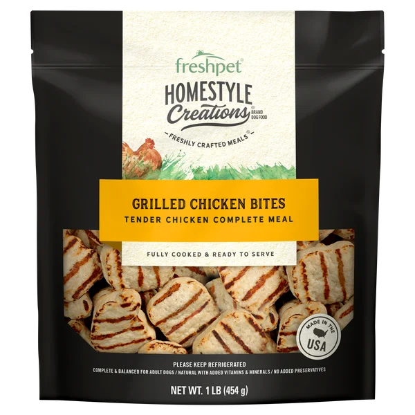 Freshpet Grilled Chicken Bites Wet Dog Food