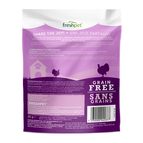 Dog Joy® turkey bacon treats for dogs