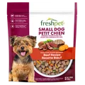 Front package image of small dog bite size beef & egg recipe