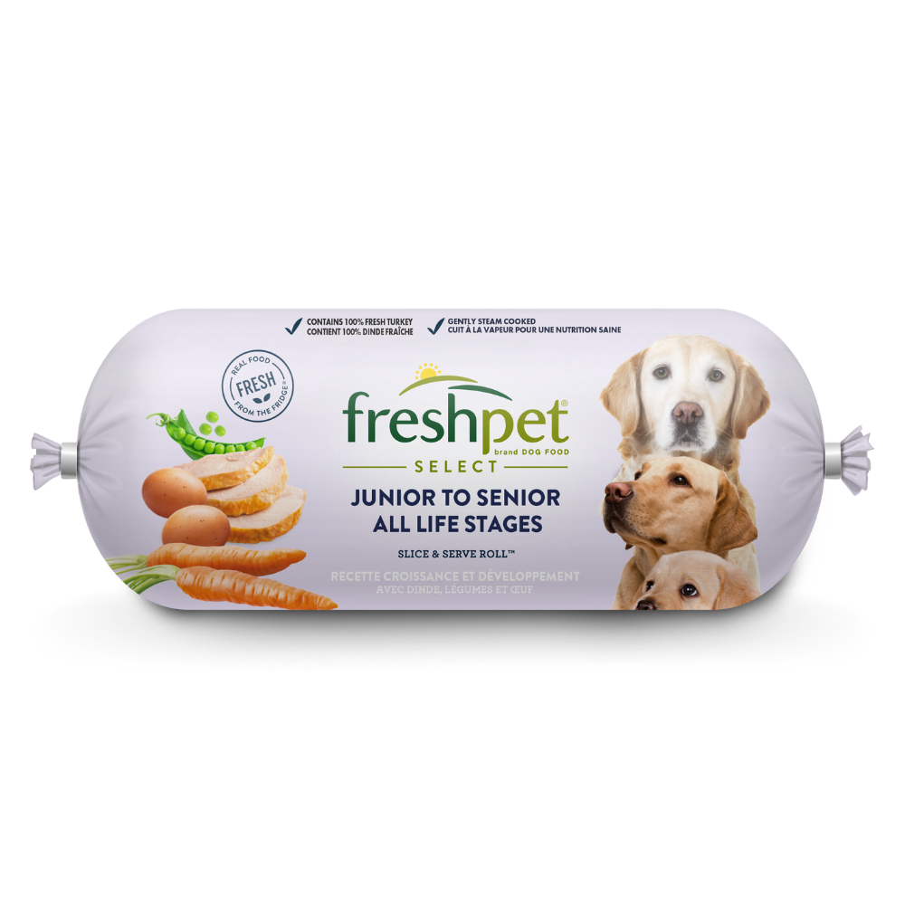 Front package image of Freshpet® Junior to Senior All Life Stages Recipe