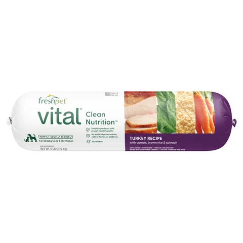 balanced nutrition turkey recipe with carrots, brown rice & spinach