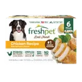 Image showing the front of the package of Freshpet® Deli Fresh Grain Free Chicken & Spinach Dog Food