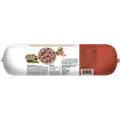 Back package image of chunky beef recipe with carrots
