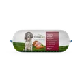 Front package image of tasty pork recipe with peas and carrots
