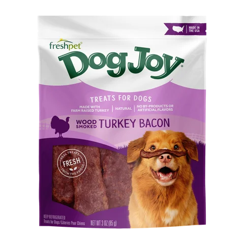 Dog Joy® turkey bacon treats for dogs