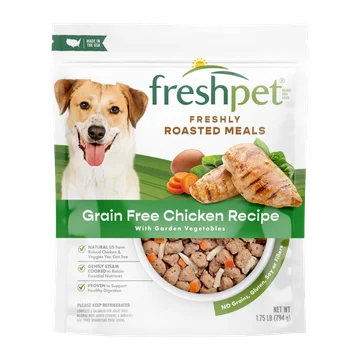 roasted meals® grain free chicken recipe with garden vegetables