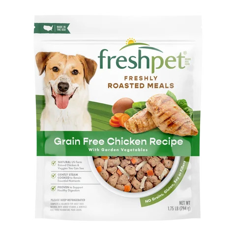 roasted meals® grain free chicken recipe with garden vegetables