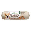 Front package image of complete nutrition chicken recipe with wholesome grains