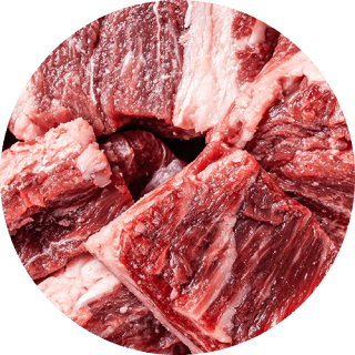 Fresh bison meat