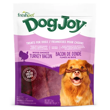Dog Joy® turkey bacon treats for dogs
