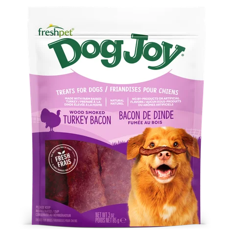 Dog Joy® turkey bacon treats for dogs