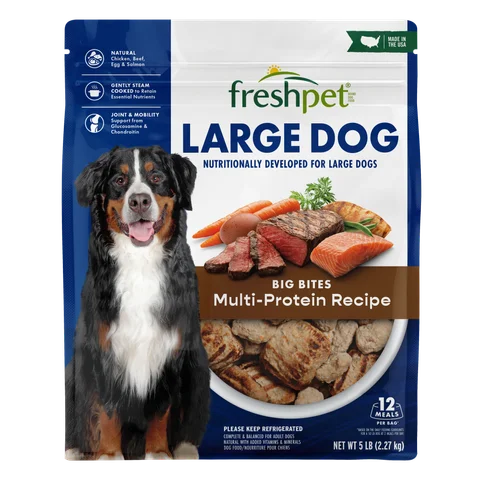 large dog multi-protein recipe
