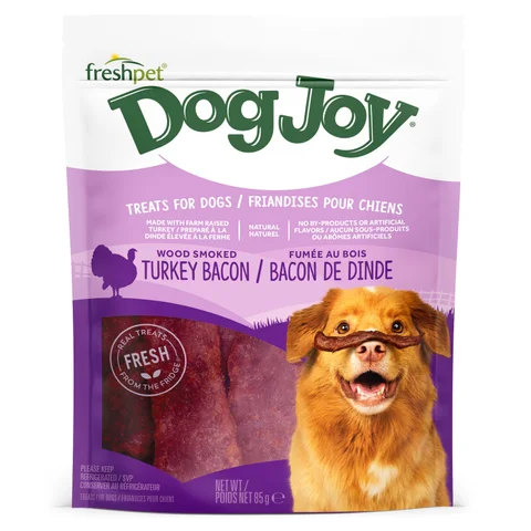 Dog Joy® turkey bacon treats for dogs