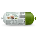 Back package image of Freshpet grain free chicken recipe with potato & spinach