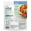 Back package image Freshpet® Vital Chicken, Egg, Salmon & Beef Puppy Recipe With Pumpkin, Cranberries & Carrots