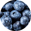 fresh blueberries