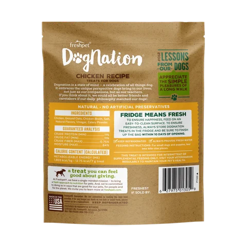 Dognation® chicken treats for dogs