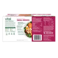 Back package image of Freshpet small breed: chicken recipe with carrots, sweet potatoes & cranberries
