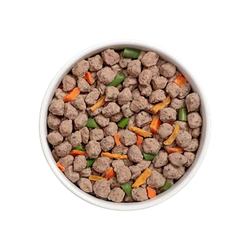 small dog bite size beef & egg recipe