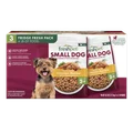 Front package image of small dog bite size chicken recipe value pack