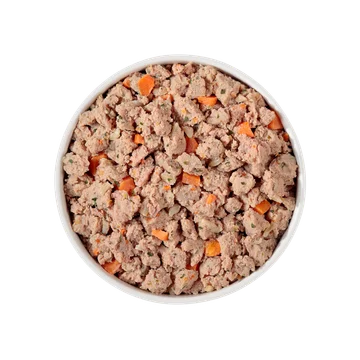 turkey recipe with carrots, brown rice & spinach