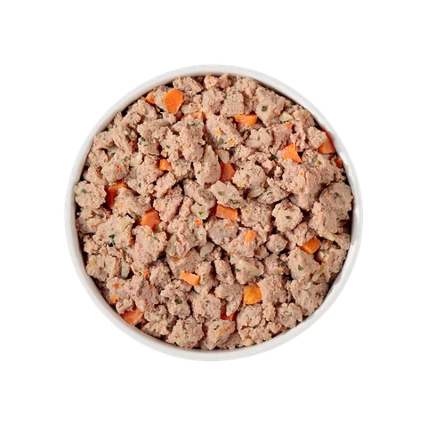 turkey recipe with carrots, brown rice & spinach