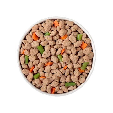 multi-protein puppy recipe with green beans & carrots