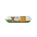 Front package image of small dog chicken & turkey recipe with pumpkin & peas