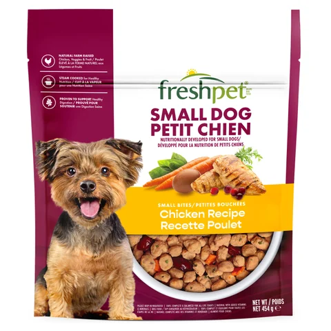 small dog bite size chicken morsels