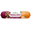Front package image of small dog chicken & turkey recipe with cranberries & spinach