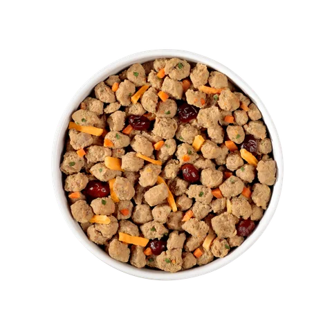 small breed: chicken recipe with carrots, sweet potatoes & cranberries