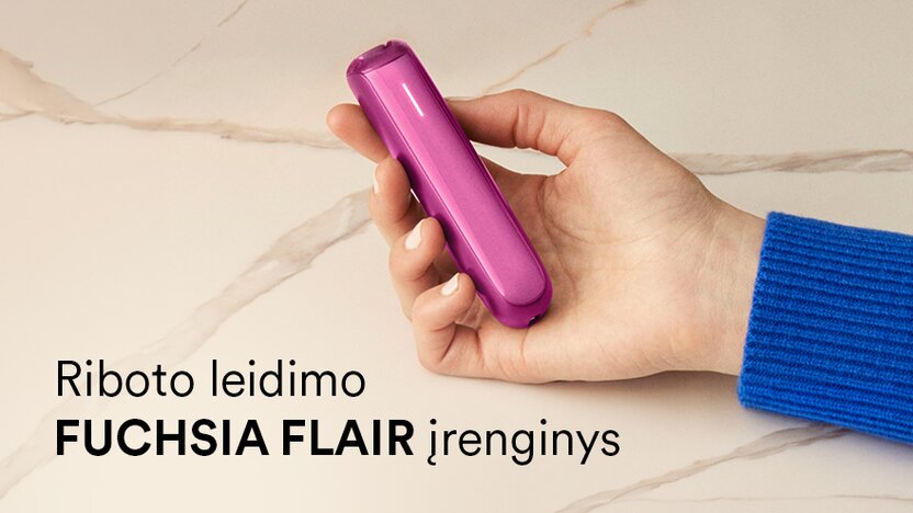 Riboto leidimo PLOOM Fuchsia Flair