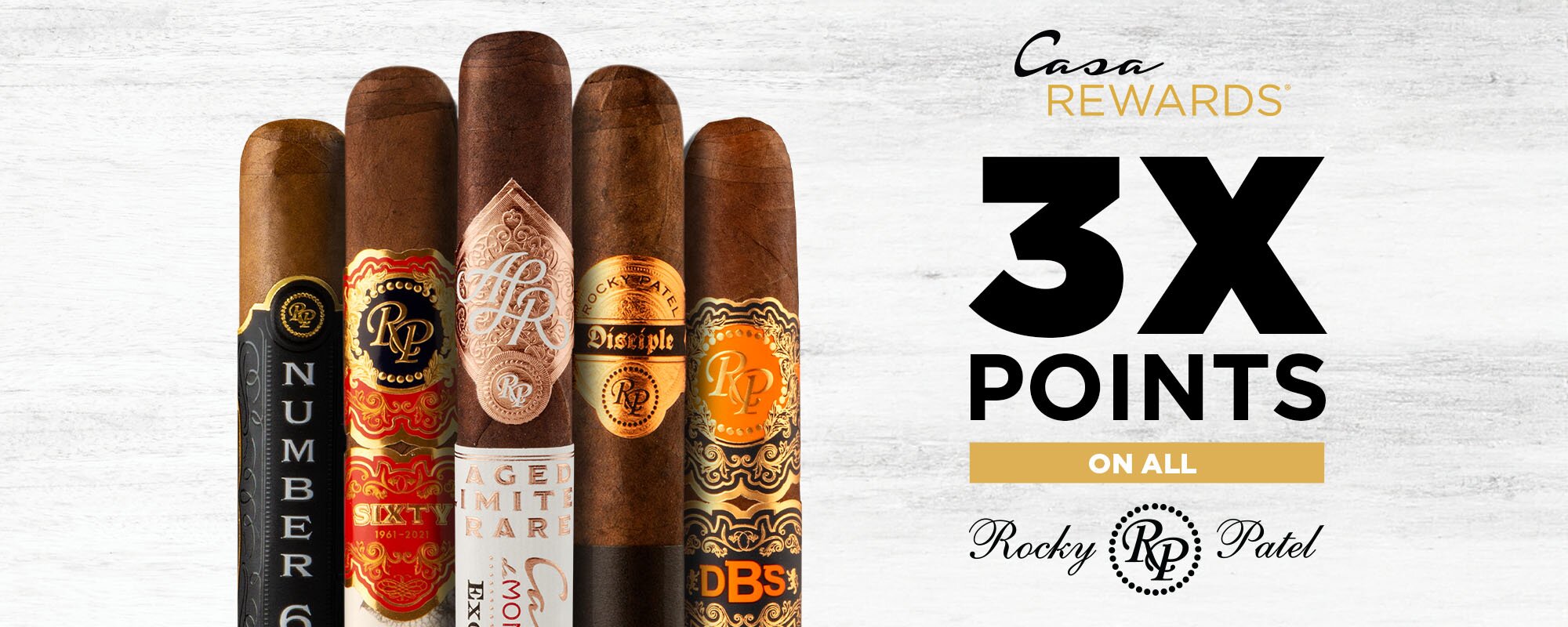 3 times points deal on rocky patel cigars