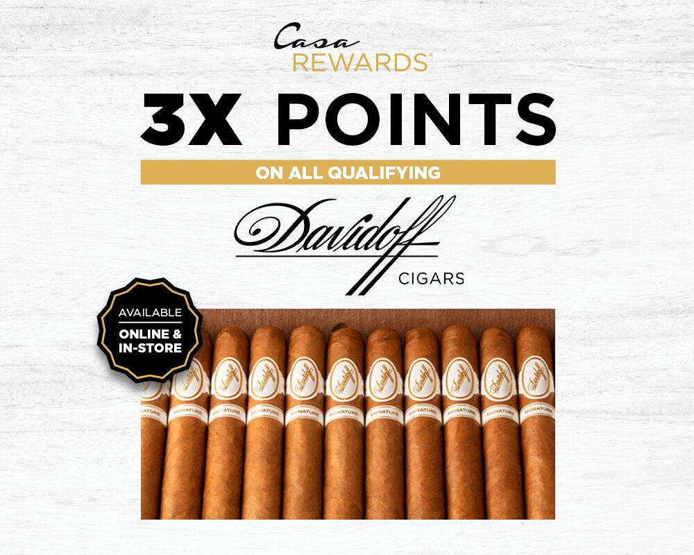 3x Points On Davidoff Cigars