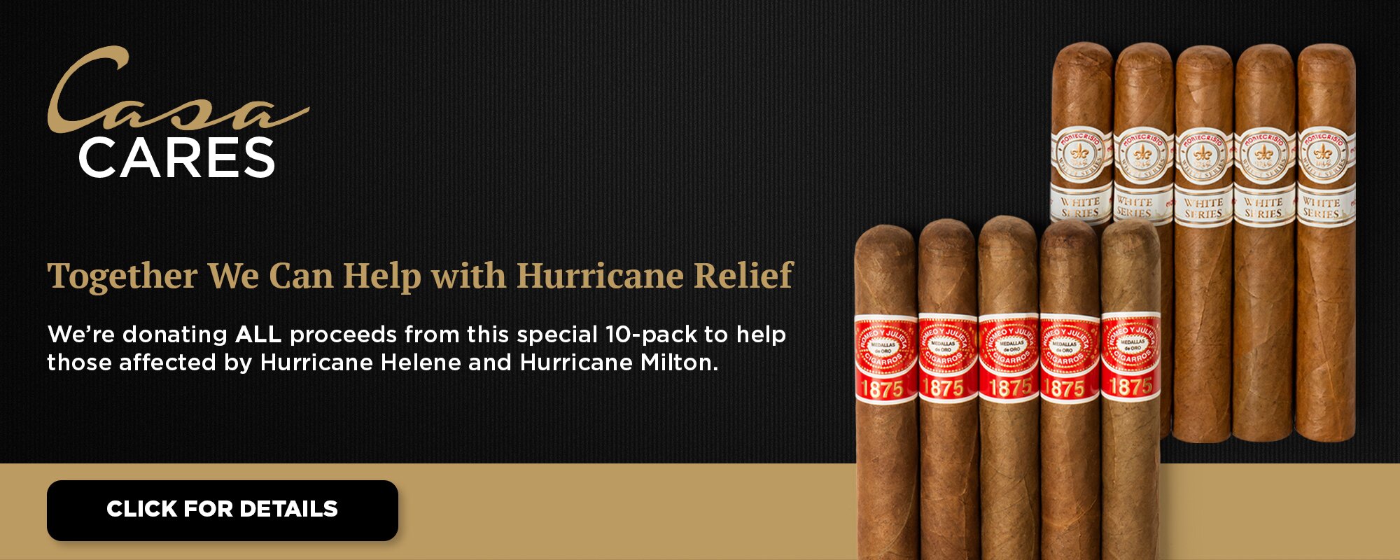 hurricane relief banner