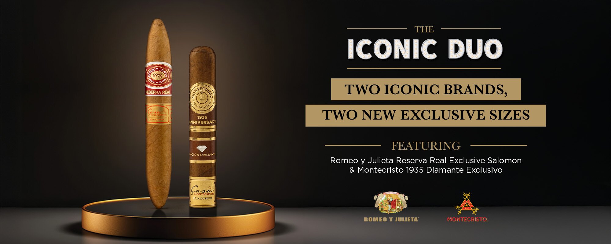 romeo real exclusive salomon cigars and montecristo 1925 diamante cigar