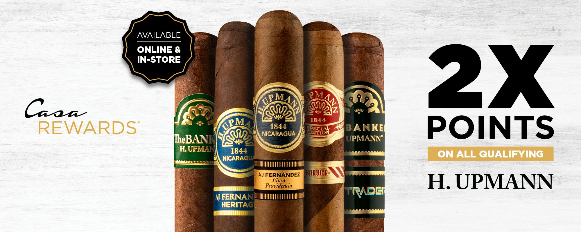 2x Points On H.. Upmann Cigars