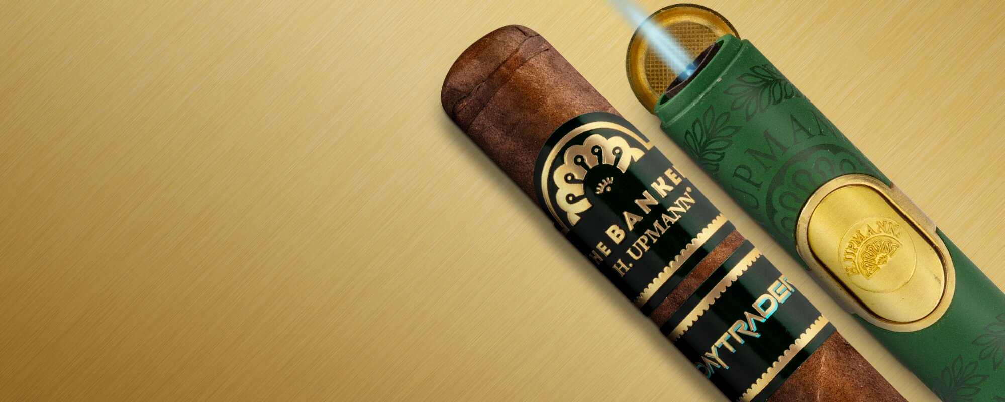 h upmann cigar and lighter