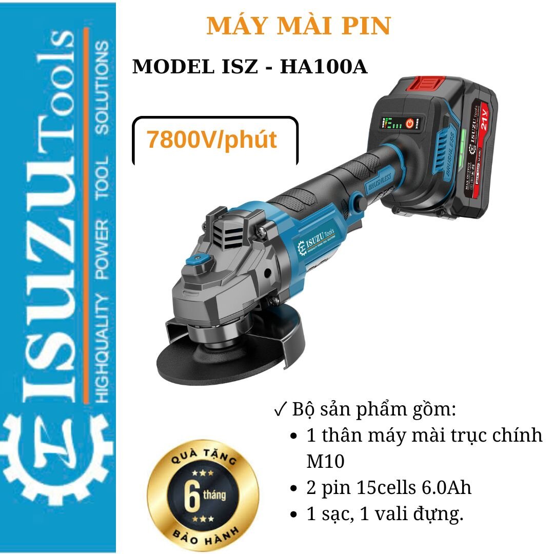 máy mài pin ISUZU - HA100A