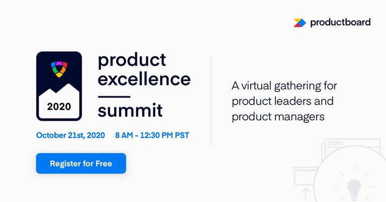 2020 Product Excellence Summit