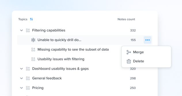 Tailor categorization to your product 