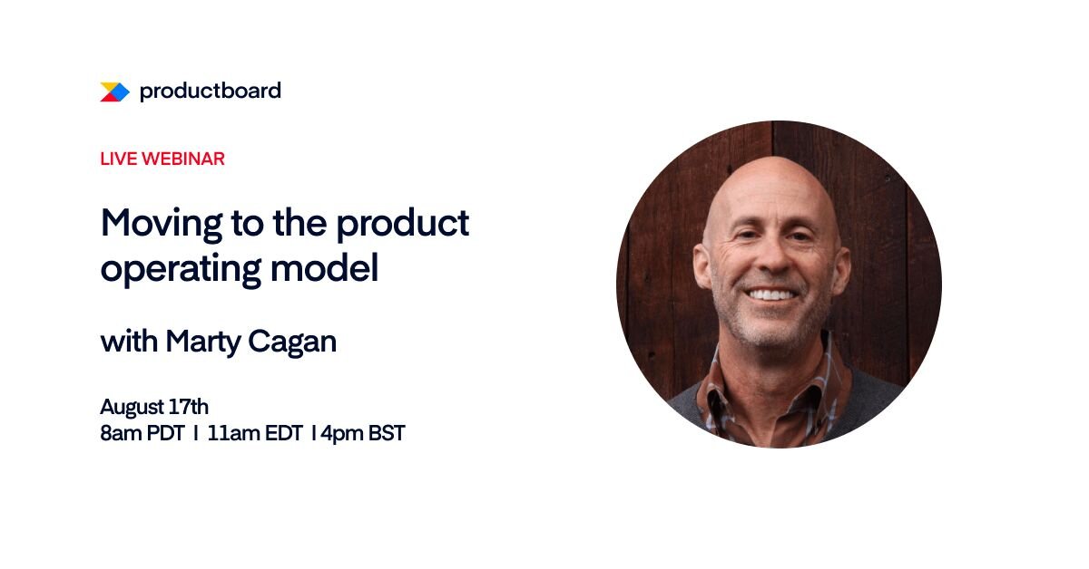 Moving to the product operating model