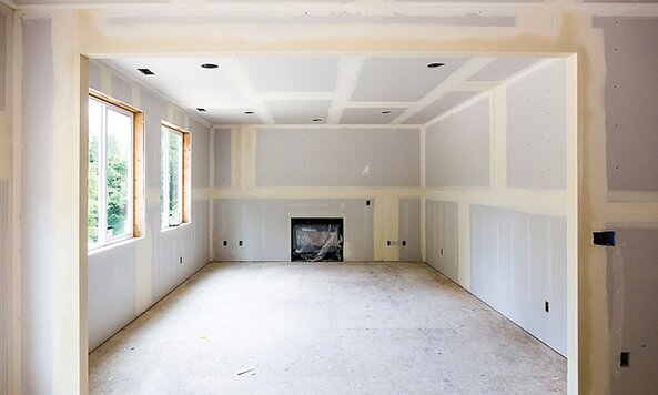 Drywall, sheetrock renovation