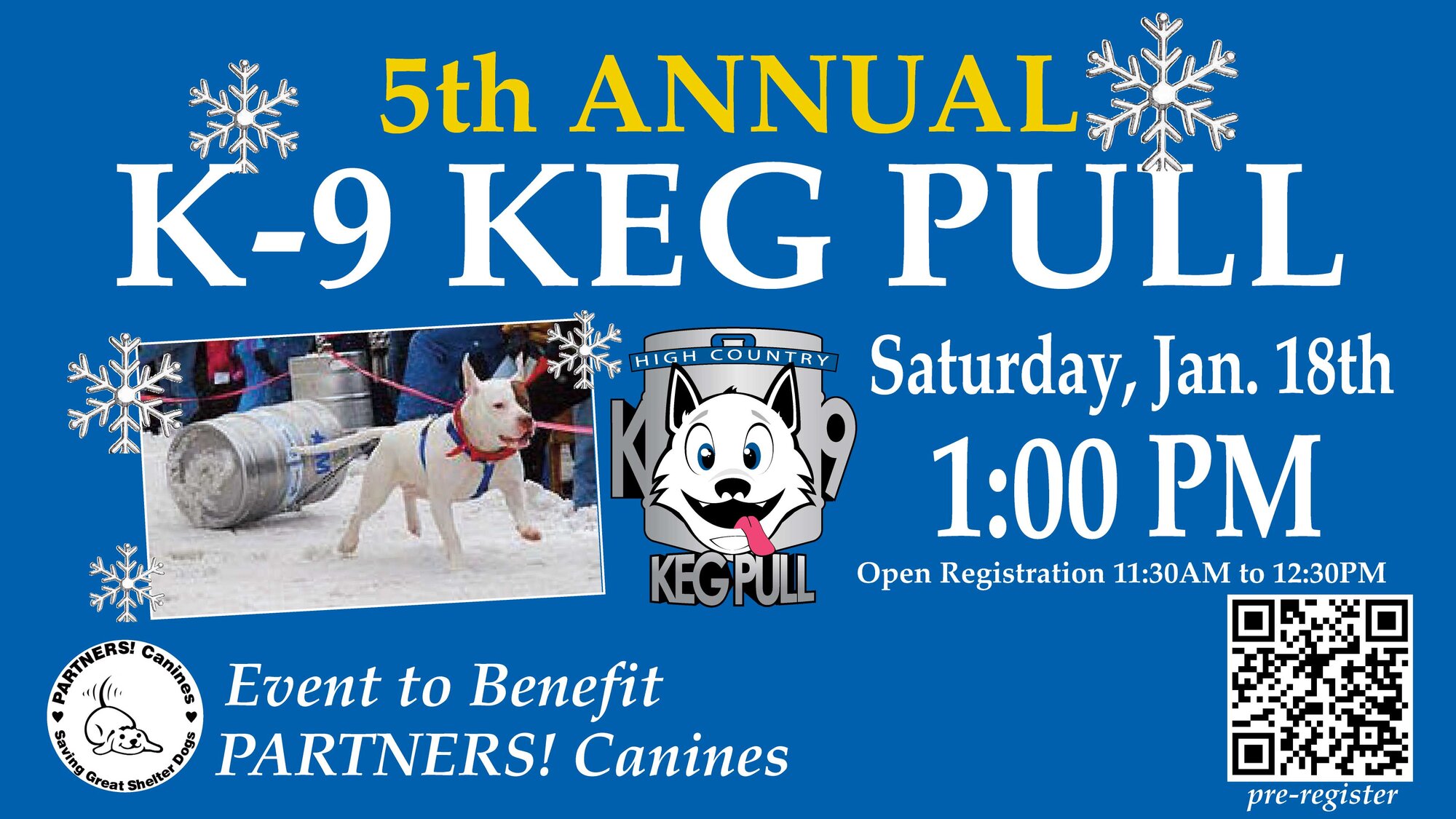 Canine Keg Pull