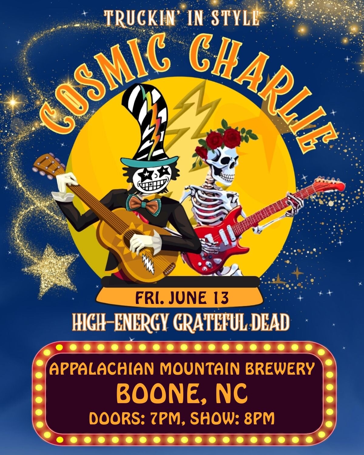 Music with Cosmic Charlie - Boone