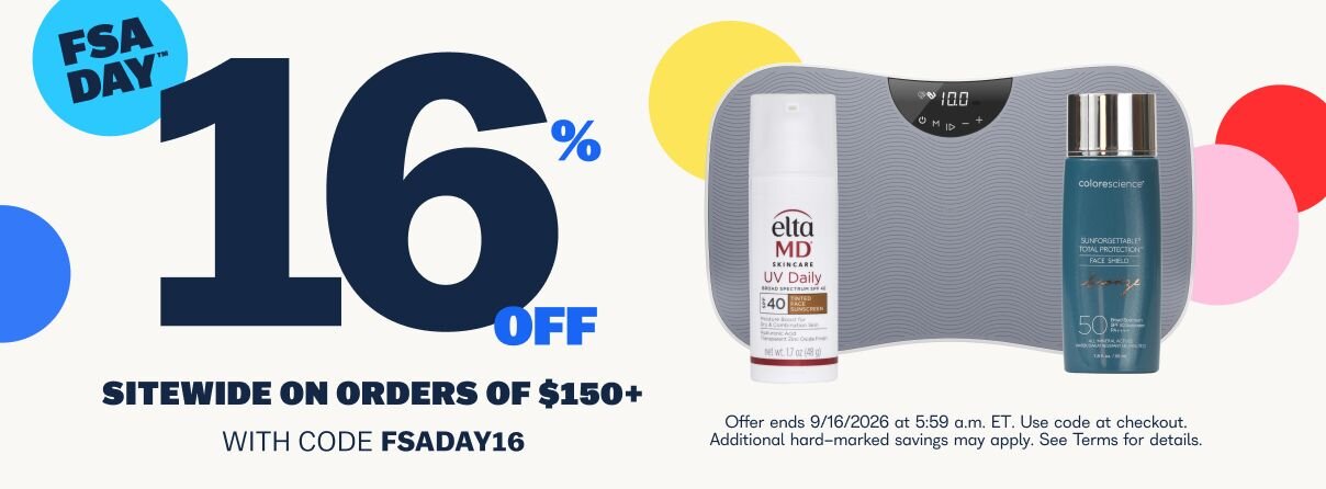 Save 16% off sitewide on orders of $150 or more.